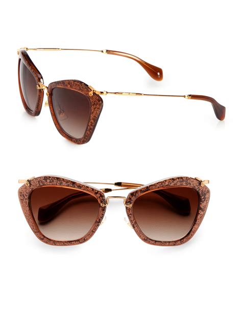 miu miu noir sunglasses saks
